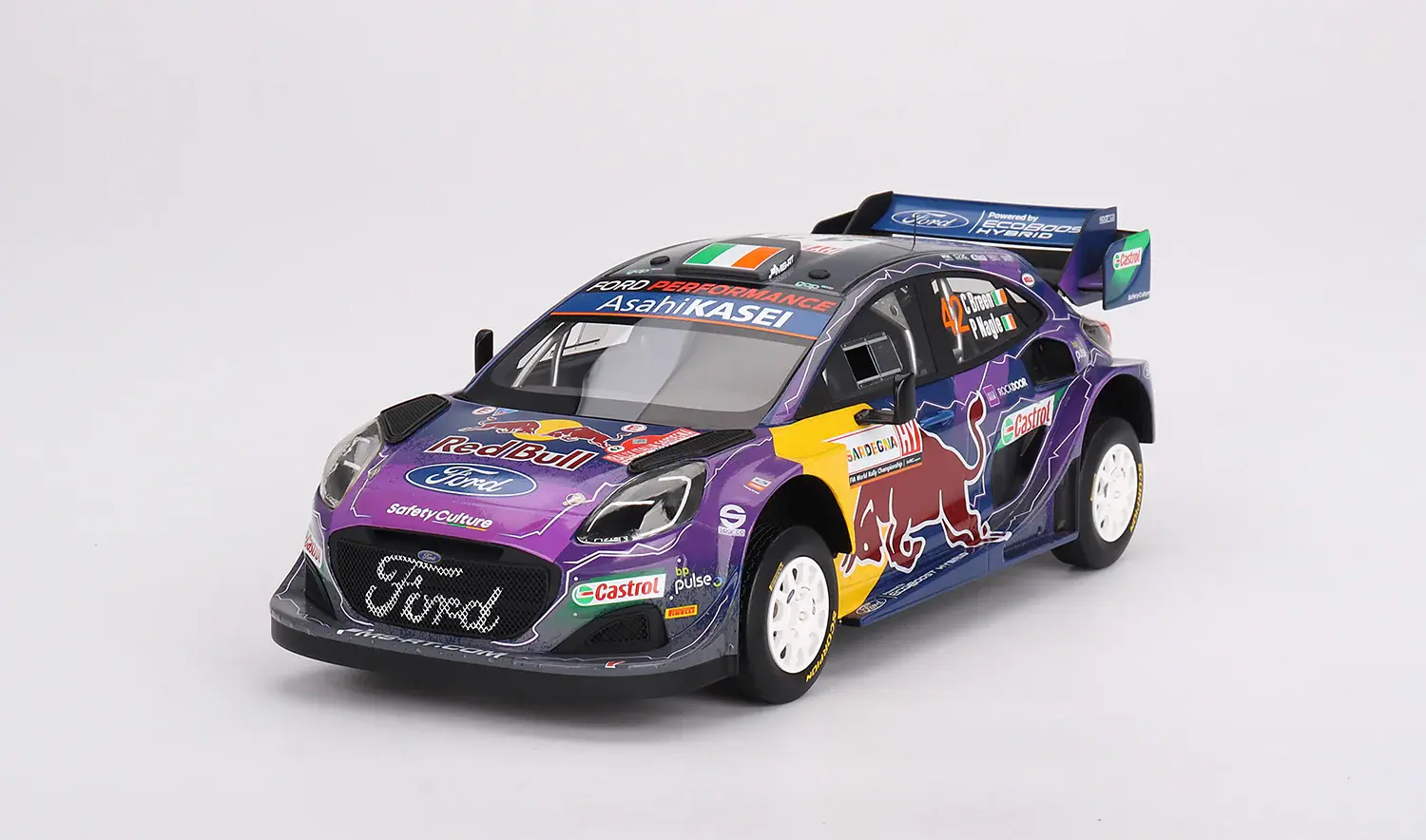 TOP SPEED FORD PUMA RALLY1 #42 ITALIA SARDEGNA RALLY 1:18