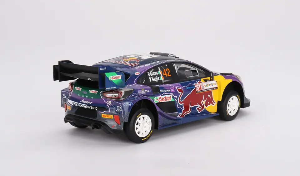 TOP SPEED FORD PUMA RALLY1 #42 ITALIA SARDEGNA RALLY 1:18