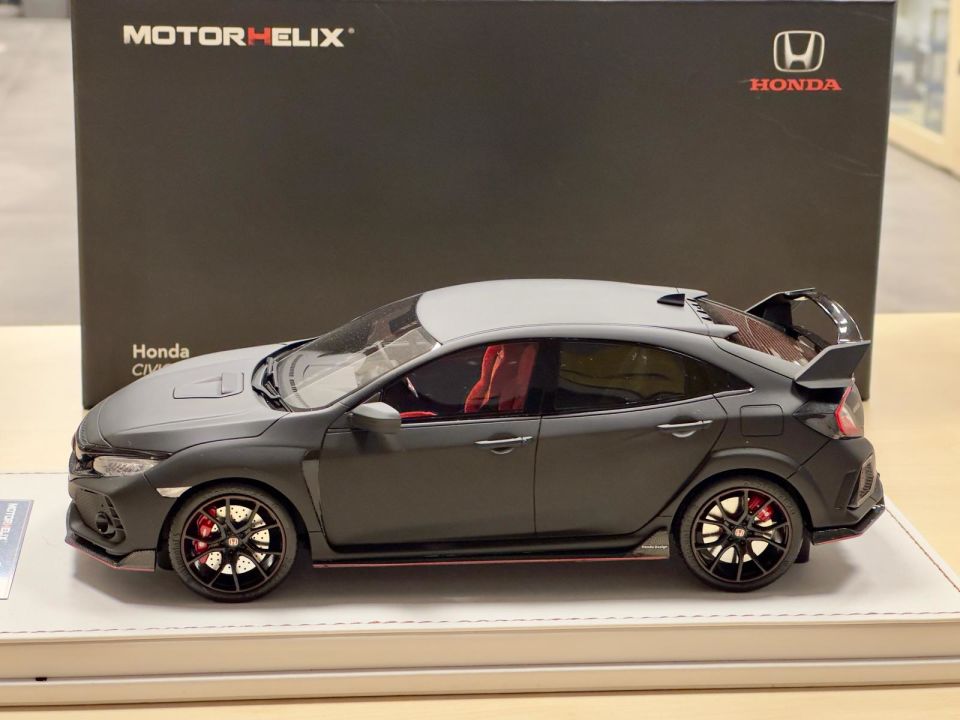 MOTORHELİX 1:18 HONDA CİVİC TYPER 2017 (RESİN SERİES) LİMİTED