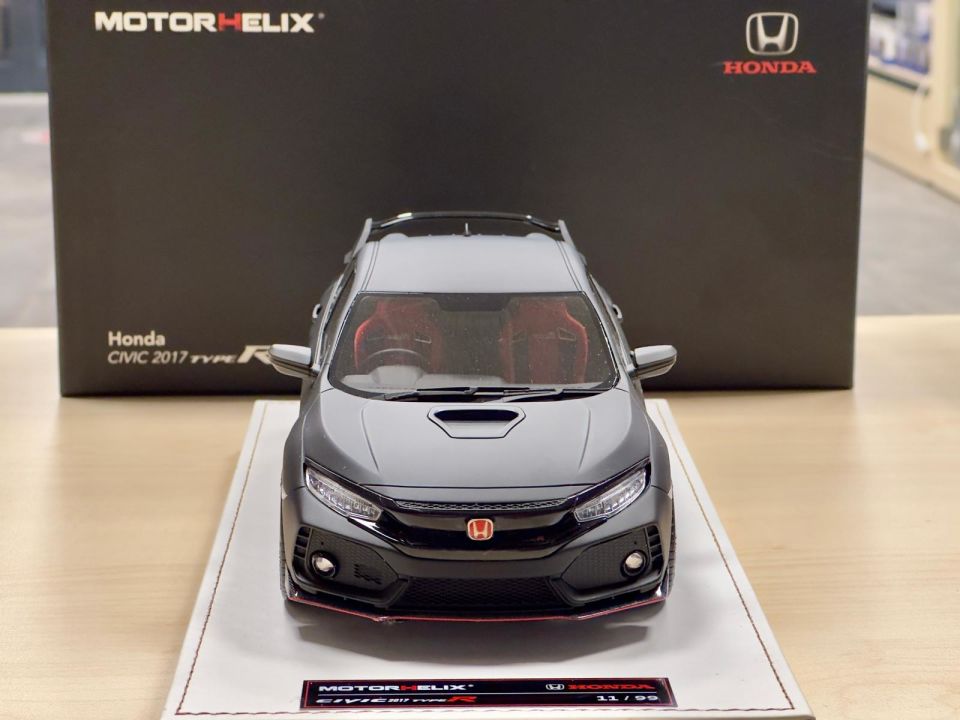 MOTORHELİX 1:18 HONDA CİVİC TYPER 2017 (RESİN SERİES) LİMİTED