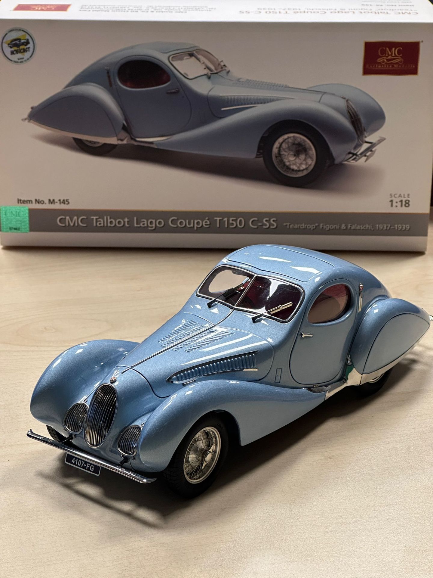 CMC TALBOT LAGO COUPE T150 C-SS (M-145) 1:18