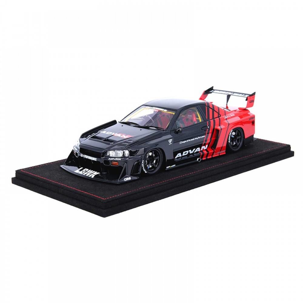 INNO NISSAN SKYLINE LBWK (ER34) ADVAN 2020 (IN18R-ER34-AD) 1:18