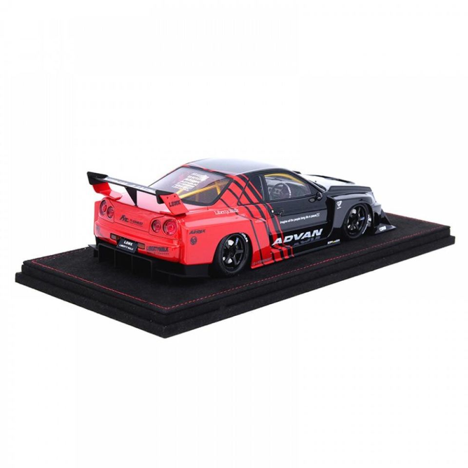 INNO NISSAN SKYLINE LBWK (ER34) ADVAN 2020 (IN18R-ER34-AD) 1:18