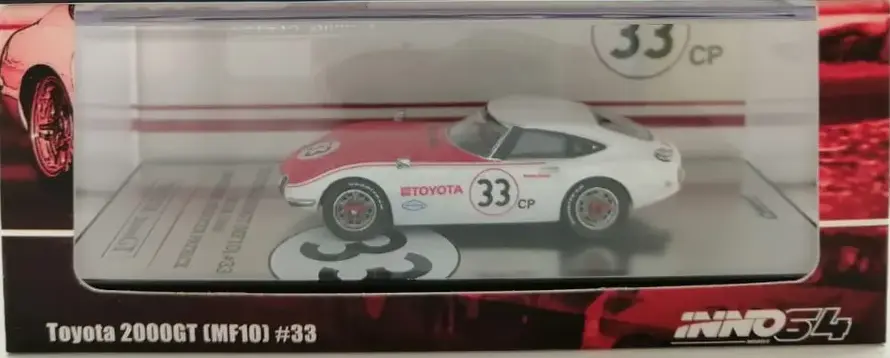 INNO64 TOYOTA 2000GT (MF10) #33 1:64