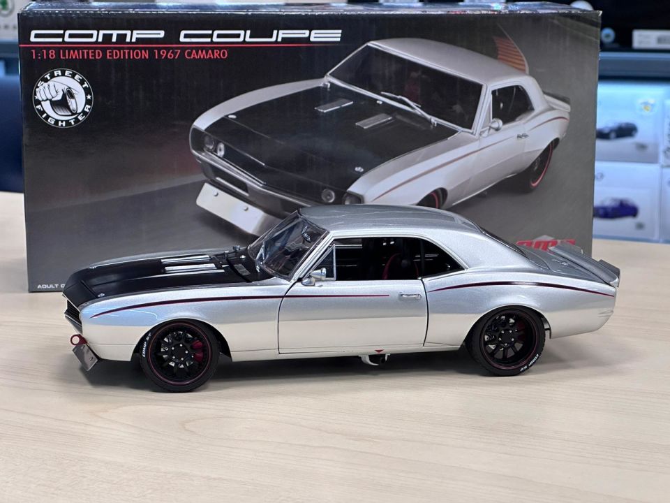 GMP 1:18 CHEVOLET  CAMARO 1967 COMP COUPE (LIMITED) STREET FIGHTER