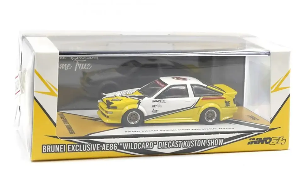 INNO64 TOYOTA SPRINTER TRUENO AE86 1:64