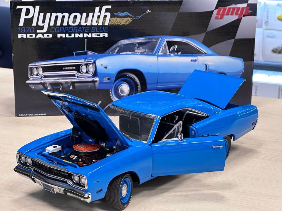 GMP 1:18 PLYMOUTH ROAD RUNNER (LIMITED)
