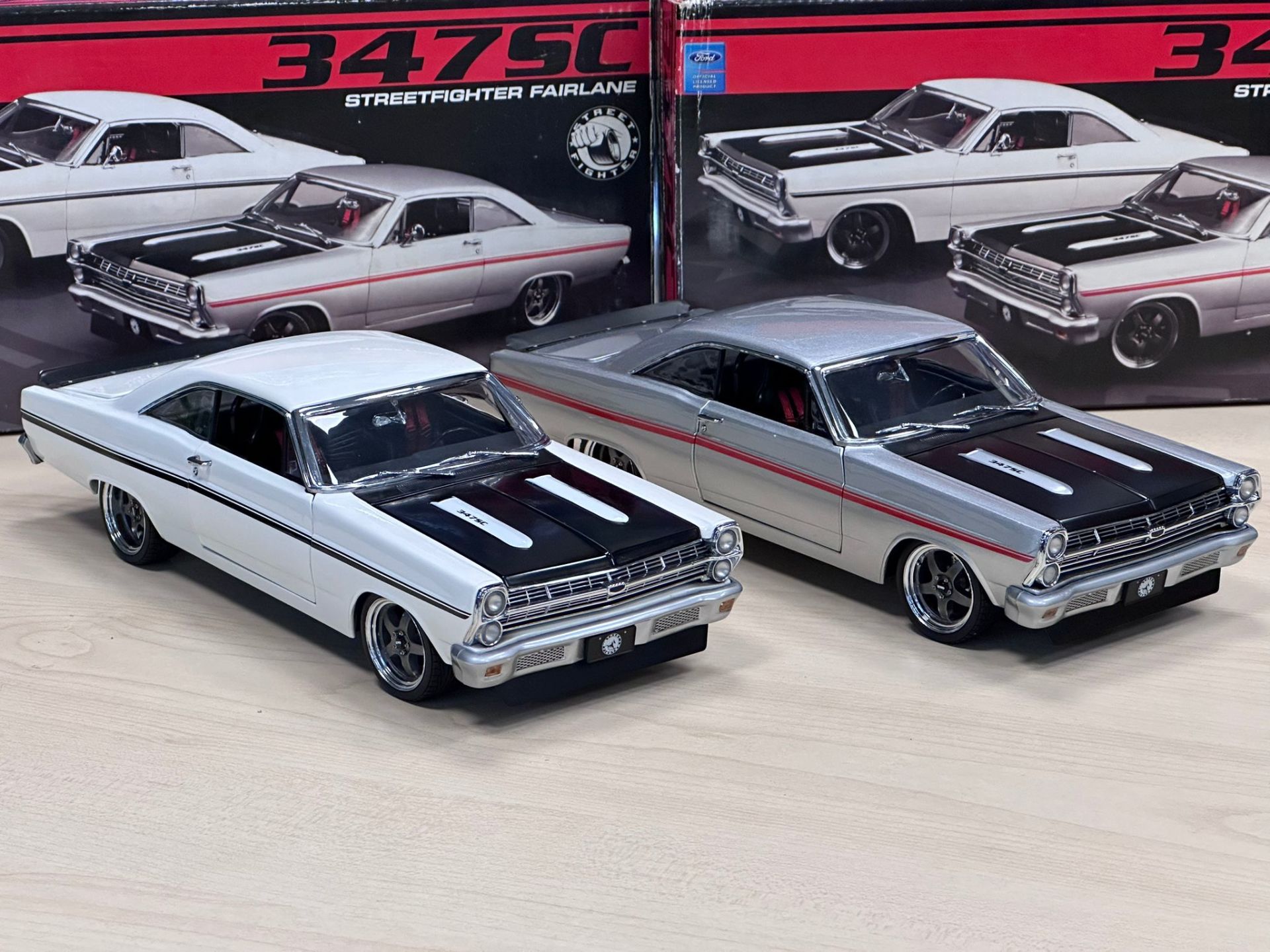 GMP 1:18 STREETFIGHTER FAIRLANE 347 SC (WHITE) LIMITED 650