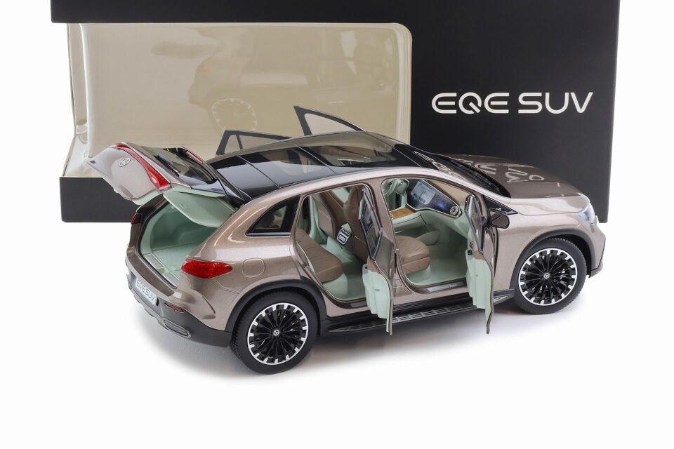 1/18 NZG Mercedes EQE SUV X294 AMG Line Velvet Brown