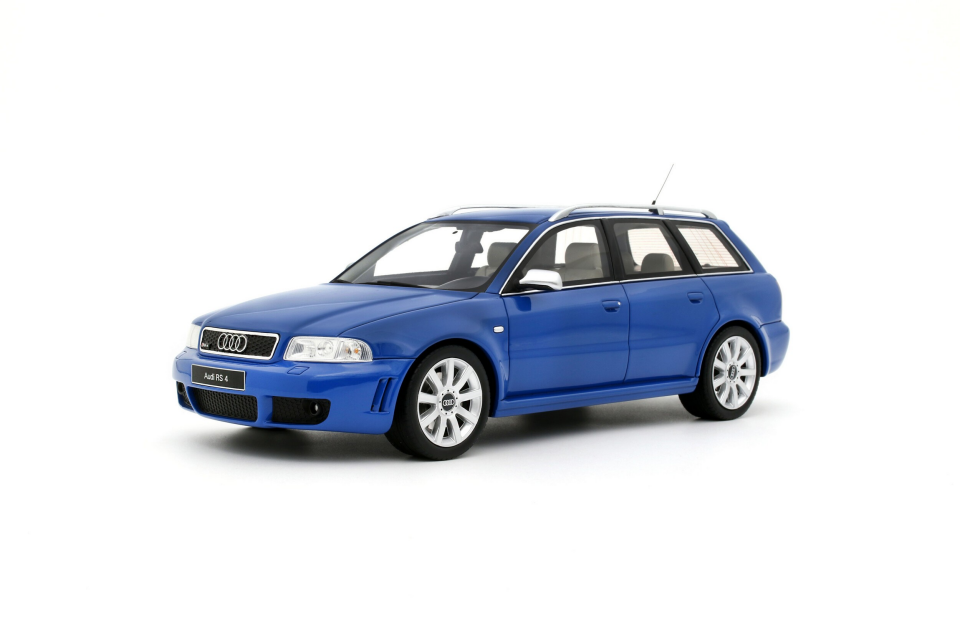 1:18 OTTO 2000 Audi RS4 B5 Nogaro Blue