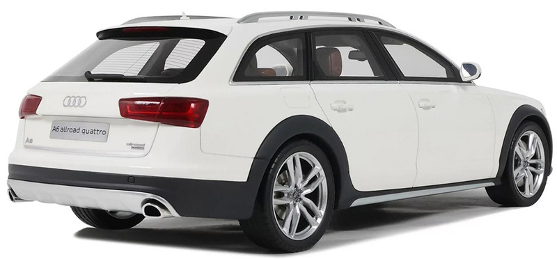 1:18 OTTO 2015 Audi C7 Allroad Ibis White