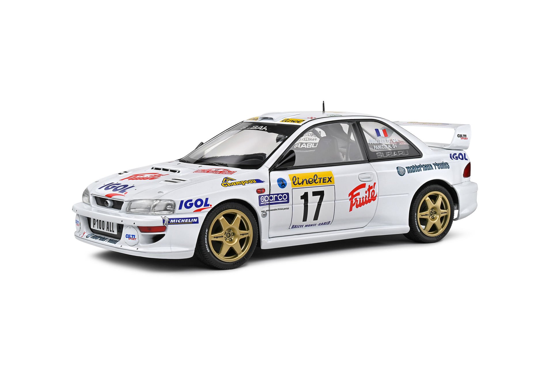 SOLIDO SUBARU IMPREZA S5 WRC99 22B 1999 1:18