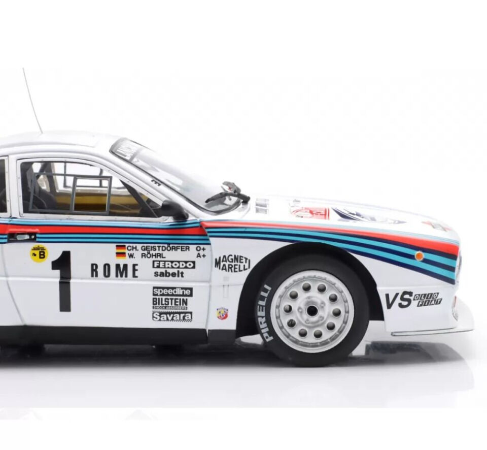 1:18 WERK83 Lancia 037 #1 - Winner Rallye Monte Carlo 1983 Walter Röhrl