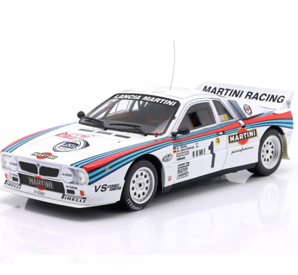 1:18 WERK83 Lancia 037 #1 - Winner Rallye Monte Carlo 1983 Walter Röhrl