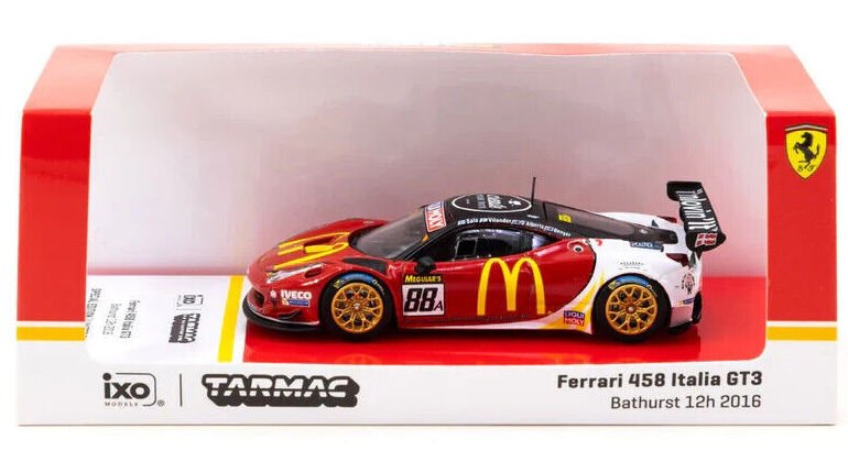 IXO TARMAC FERRARI 458 ITALIA GT3 1:64