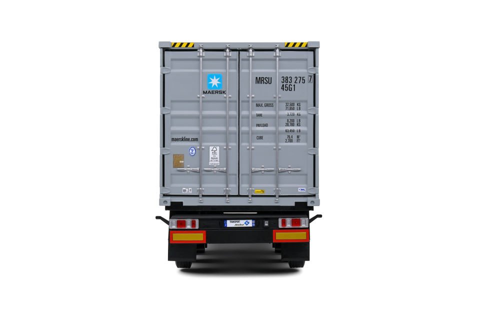 SOLIDO CONTAINER TRALIER MAERSK GREY 1:24