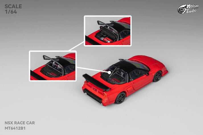 Microturbo - 1/64 Custom NSX Race Car - Classic Red