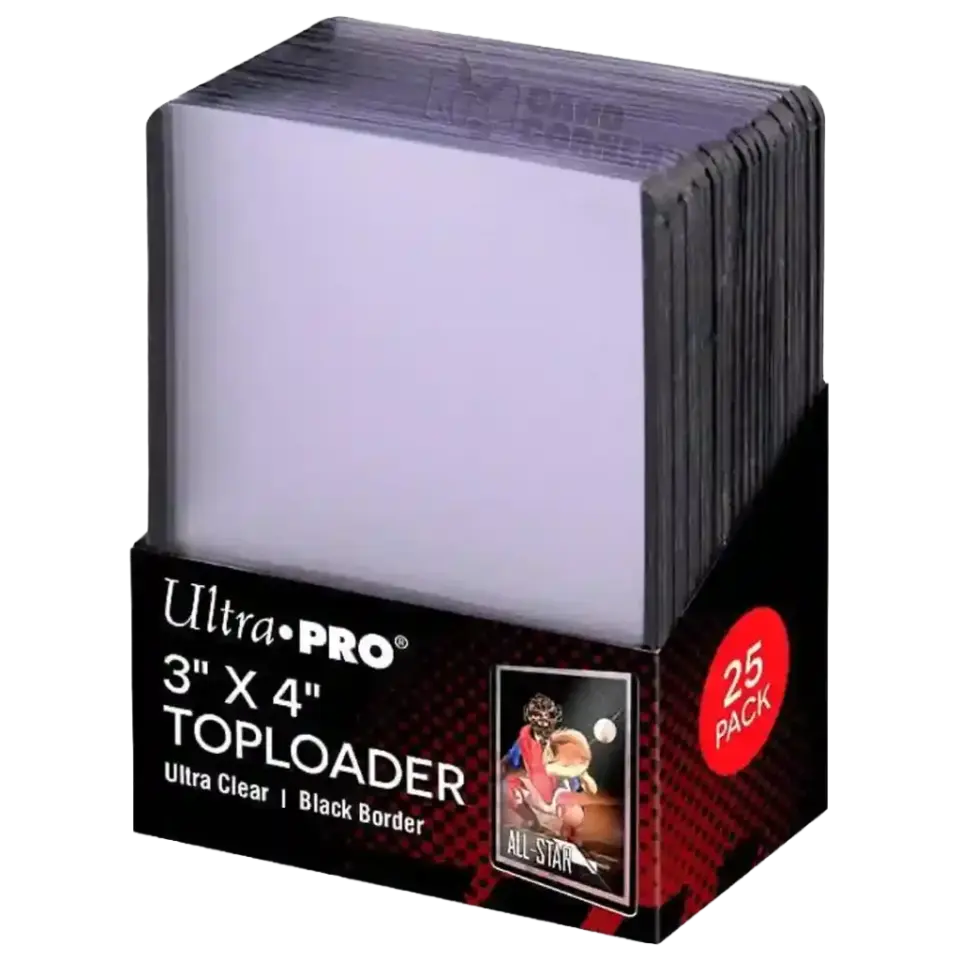 Ultra Pro 3'' x 4'' Üstten Yüklemeli Şeffaf 25 Parça