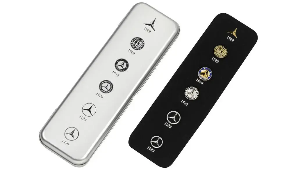 MERCEDES-BENZ HISTORY PIN SET