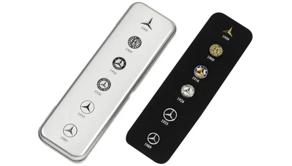 MERCEDES-BENZ HISTORY PIN SET