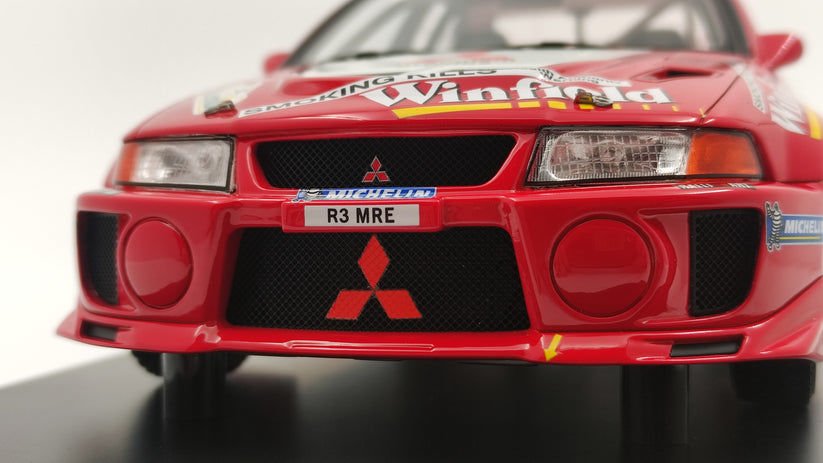 Tarmac 1:18 Mitsubishi Lancer Evolution V WRC 1998 Dünya Şampiyonu Tommi Makinen (LTD 200 adet)