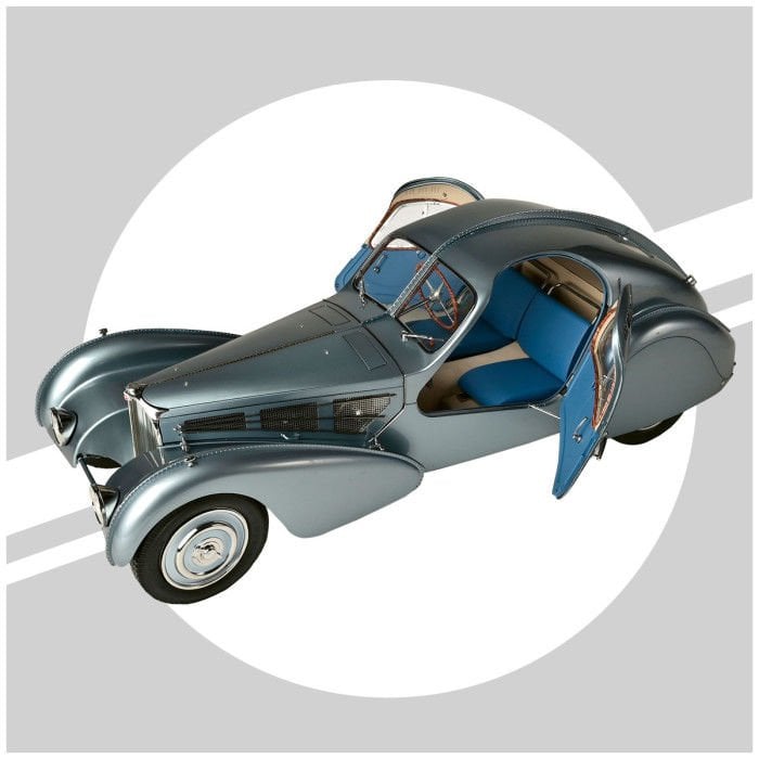 IXO COLLECTION BUGATTI 575C ATLANTIC GREYC 1:8 (520010108)
