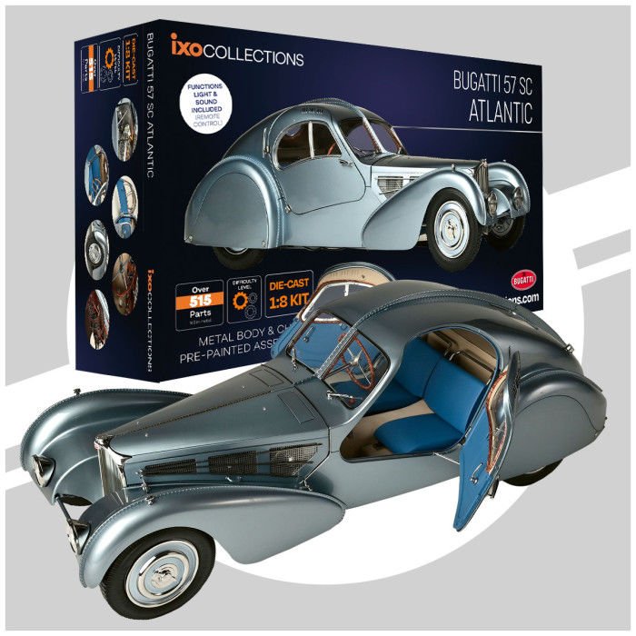 İXO COLLECTION BUGATTI 575C ATLANTIC GREYC 1:8 (520010108)