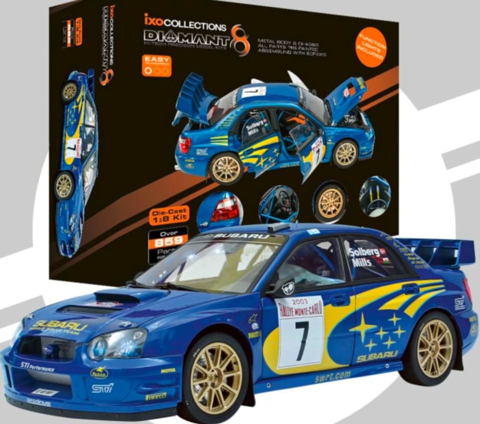 İXO COLLECTION SUBARU IMPREZA RALLY 1:8