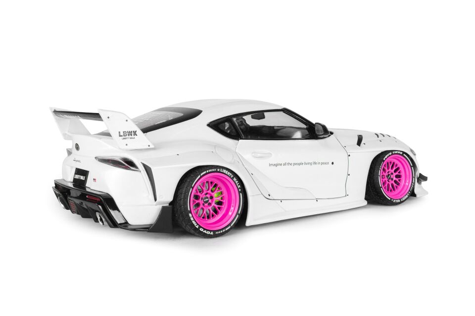Toyota GR Supra Liberyt Walk Body Kit 2025 White Pink