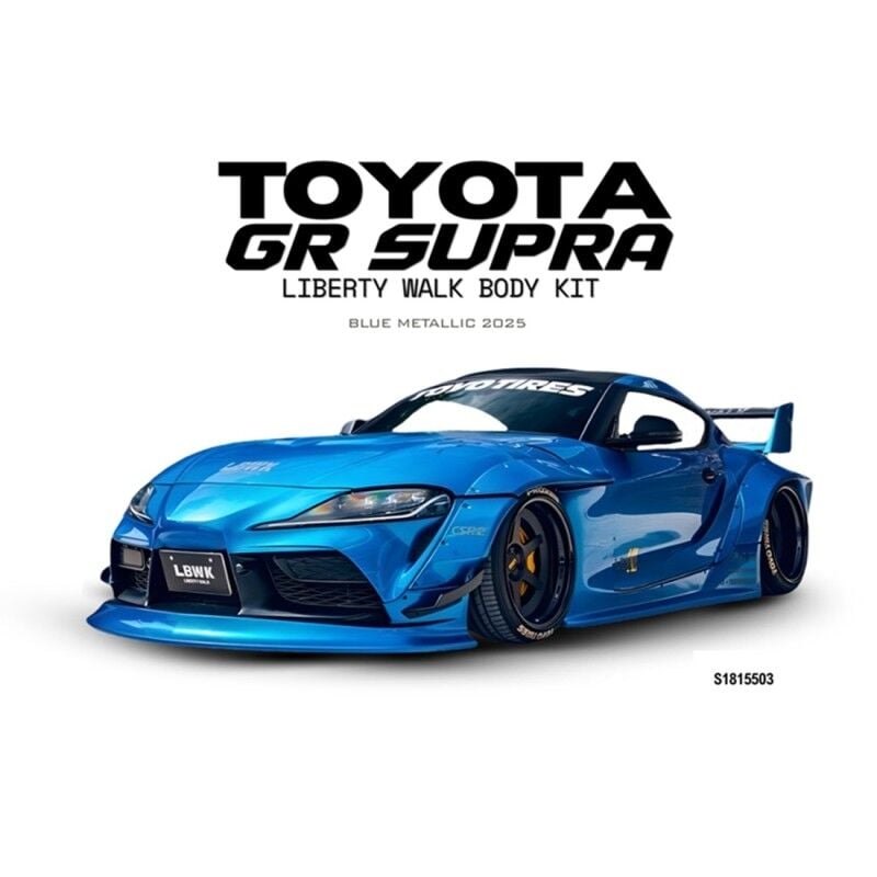 Toyota GR Supra Liberyt Walk Body Kit 2025 Blue Metallic
