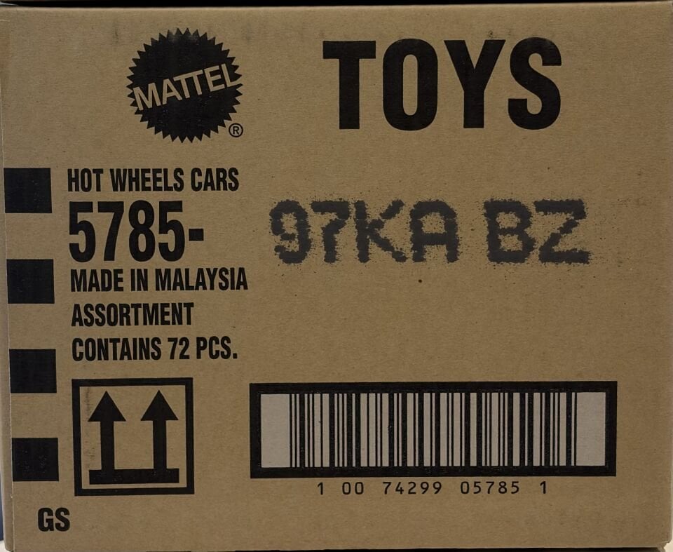 HOT WHEELS 72'Lİ REGULAR KOLİ