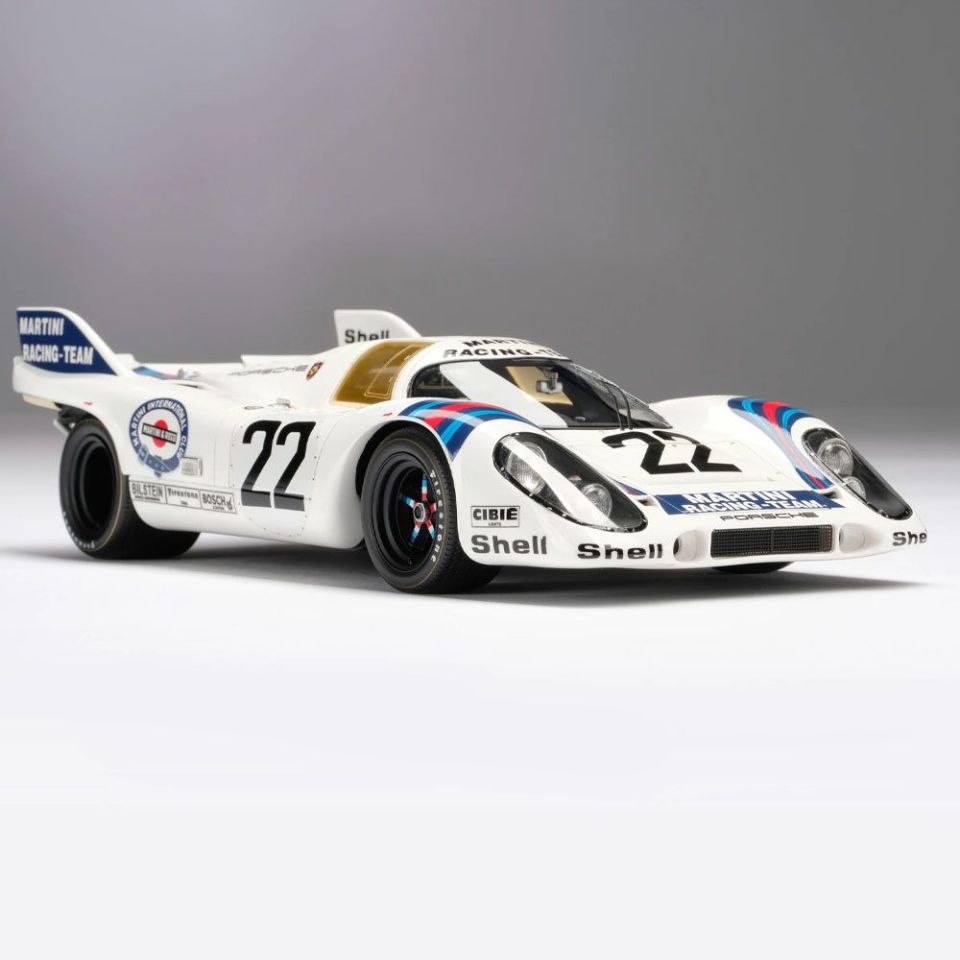AMALGAM PORSCHE 917K MARTINI LIVERY 1971 1:18
