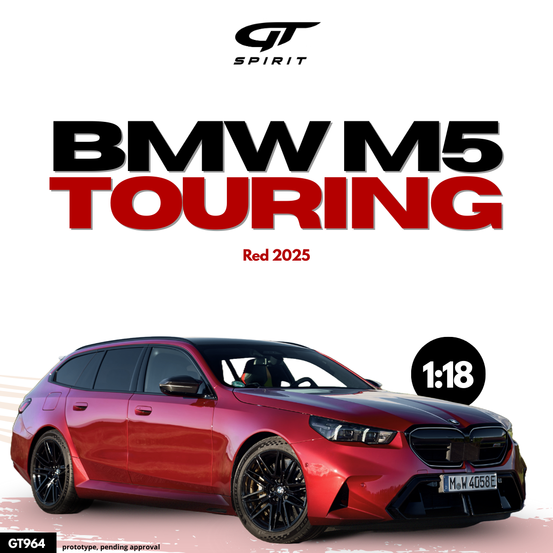 1/18 GT-SPIRIT BMW M5 Touring, Red - GT964
