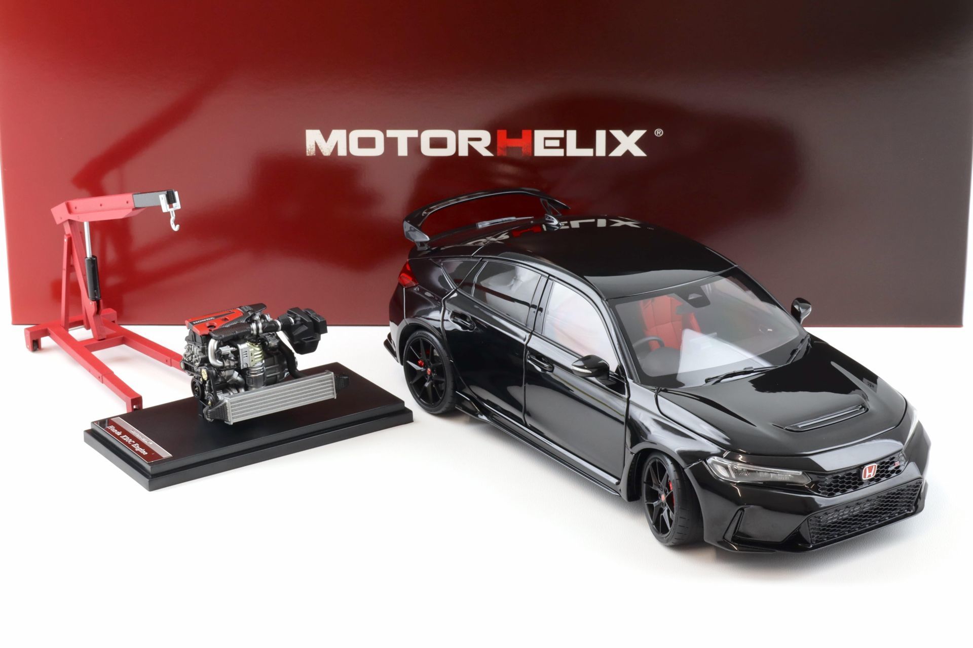 MOTORHELIX HONDA CIVIC TYPE R (FL5) CRYSTAL BLACK PEARL 1:18 ( 85303)