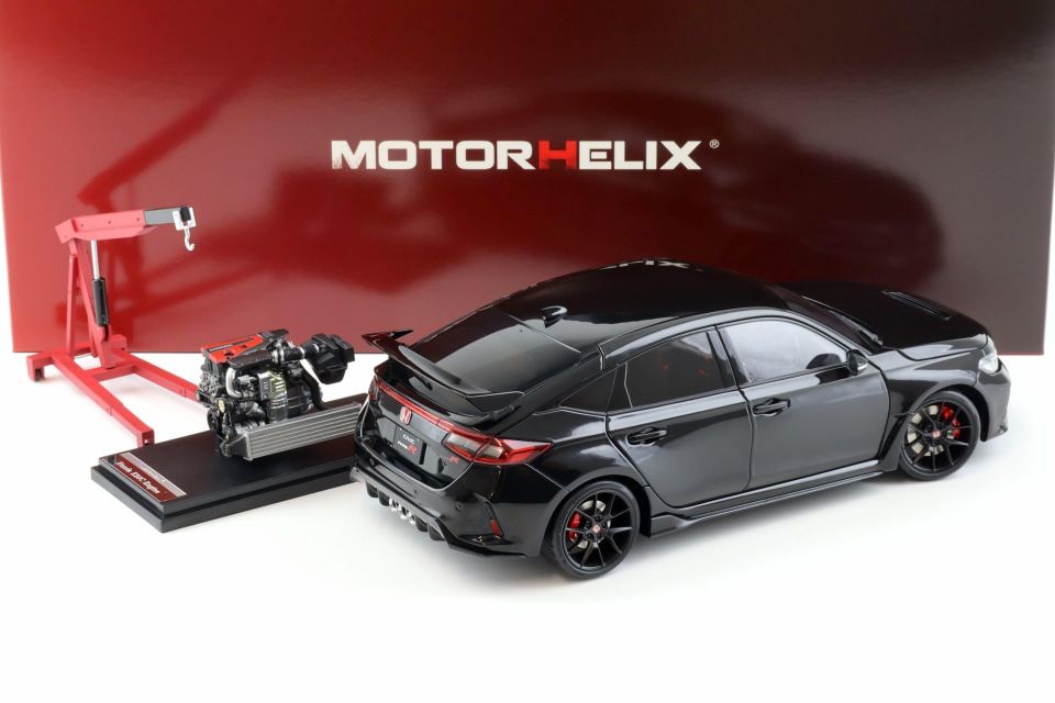 MOTORHELIX HONDA CIVIC TYPE R (FL5) CRYSTAL BLACK PEARL 1:18 (85303)