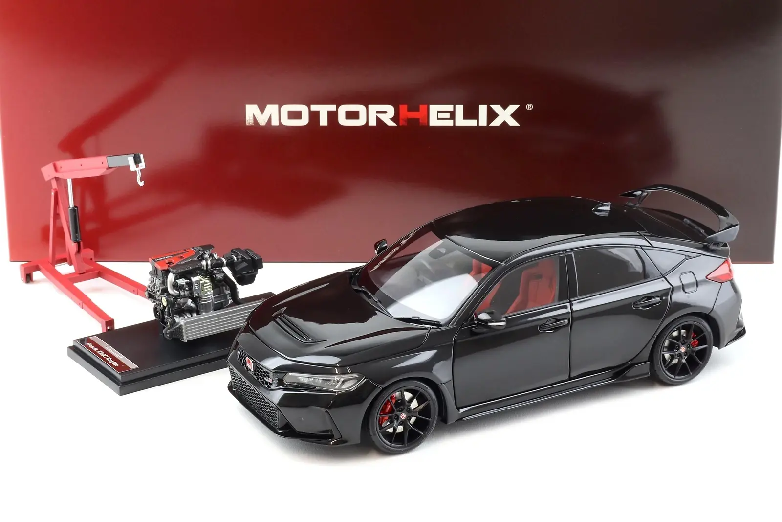 MOTORHELIX HONDA CIVIC TYPE R (FL5) CRYSTAL BLACK PEARL 1:18 (85303)