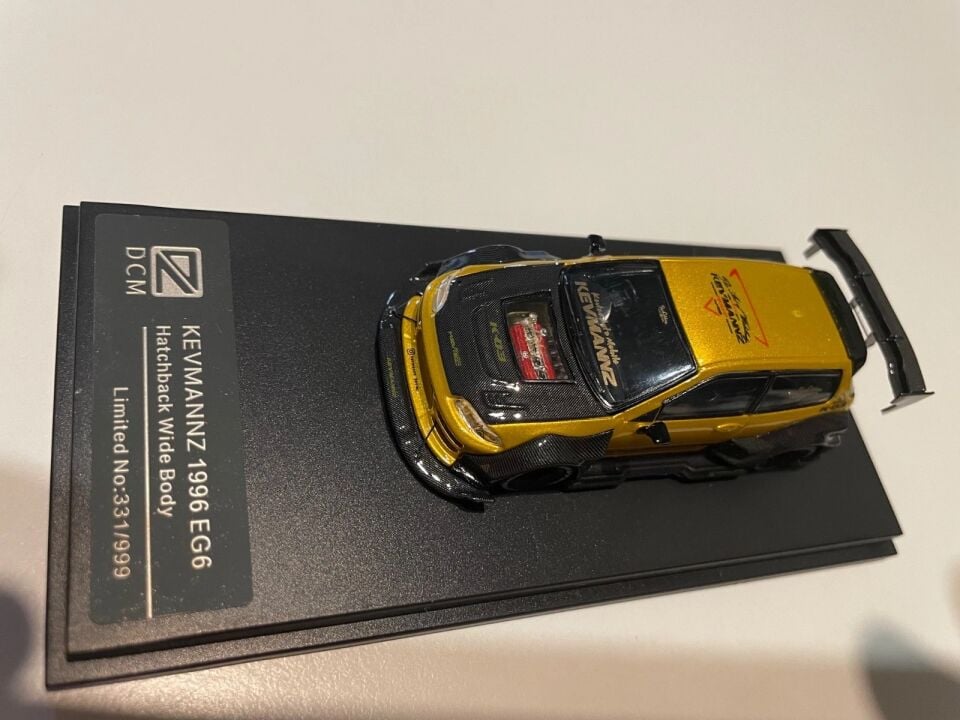 DCM Model 1:64 Kevmannz 1996 Honda Civic EG6 Hatchback Wide Body Limited 331/999