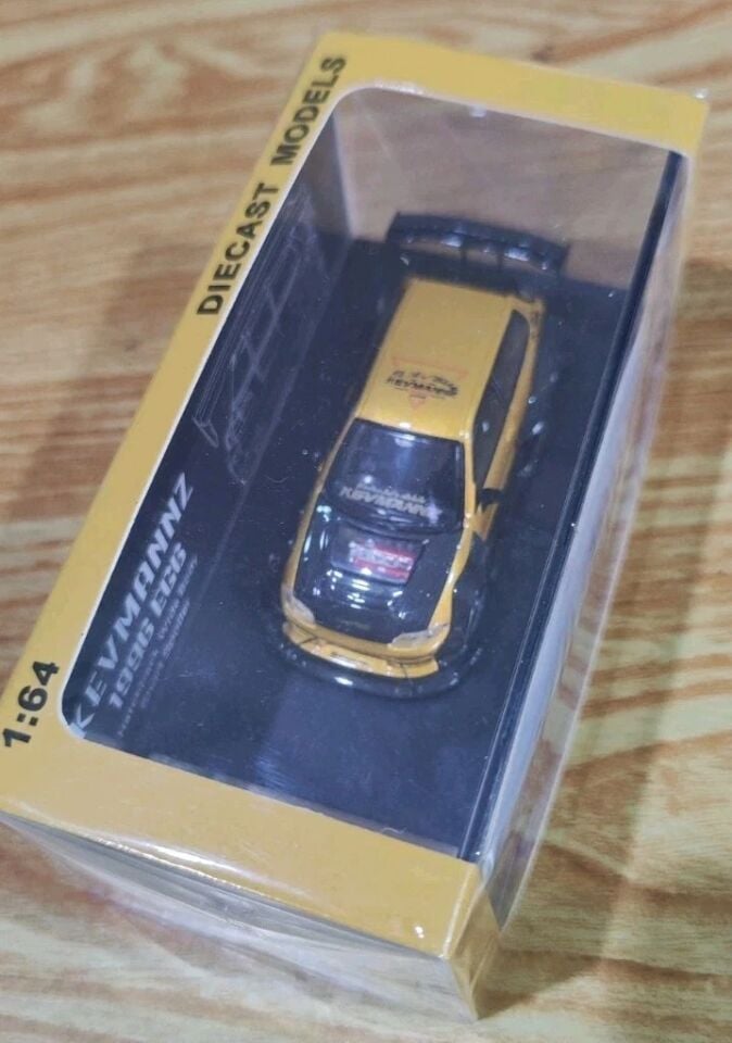 DCM Model 1:64 Kevmannz 1996 Honda Civic EG6 Hatchback Wide Body Limited 331/999