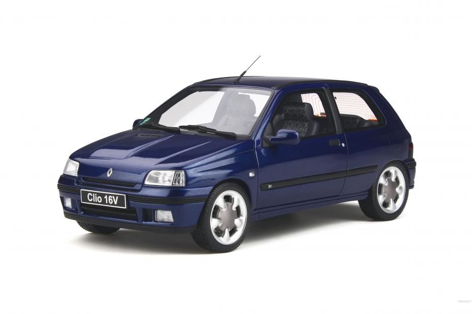 OTTO RENAULT CLİO 1995 MONACO BLUE (OT744) 1:18