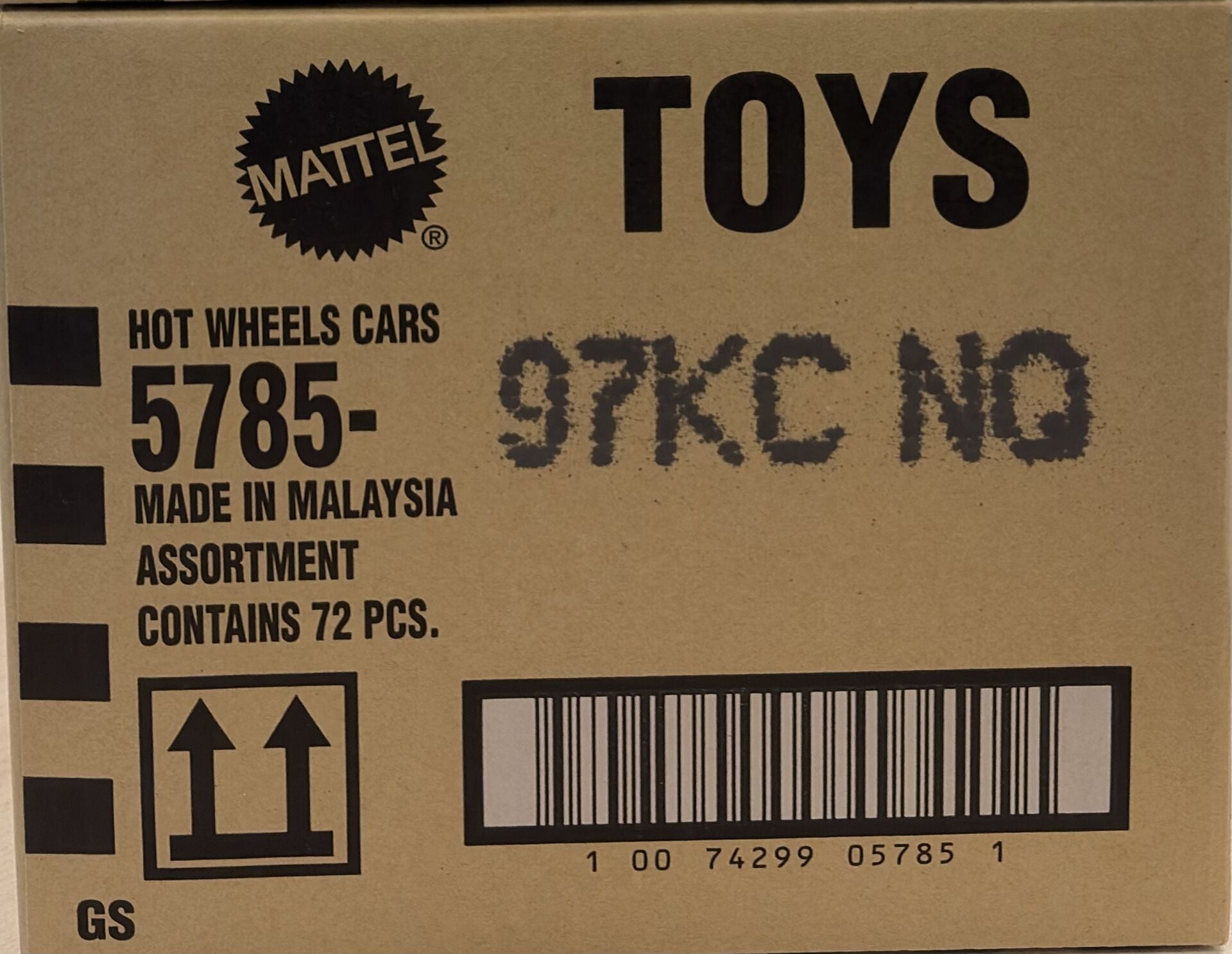 HOT WHEELS 72'Lİ REGULAR KOLİ