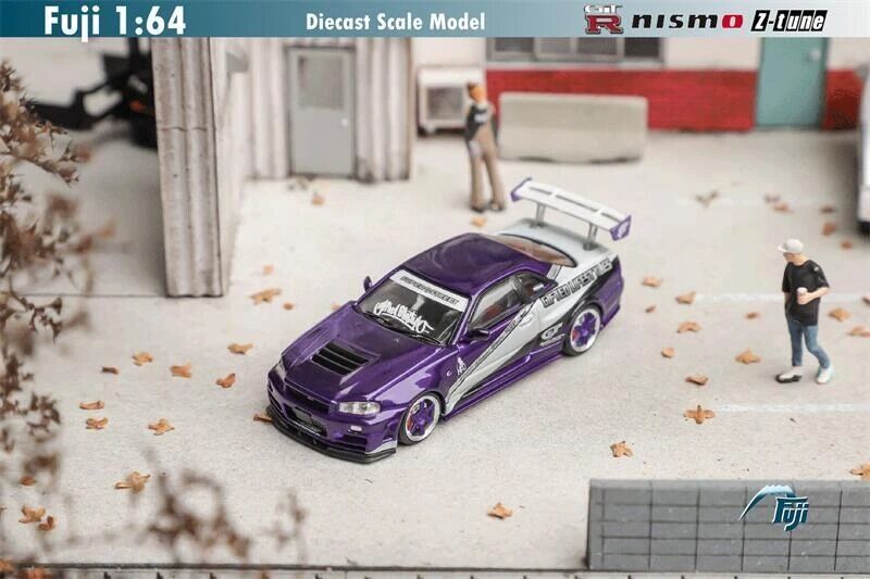 Fuji 1:64 Nissan Skyline R34 Z Tune ( 999 LİMİTED )