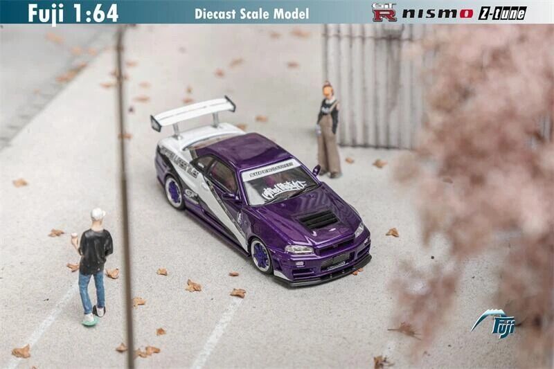 Fuji 1:64 Nissan Skyline R34 Z Tune ( 999 LİMİTED )
