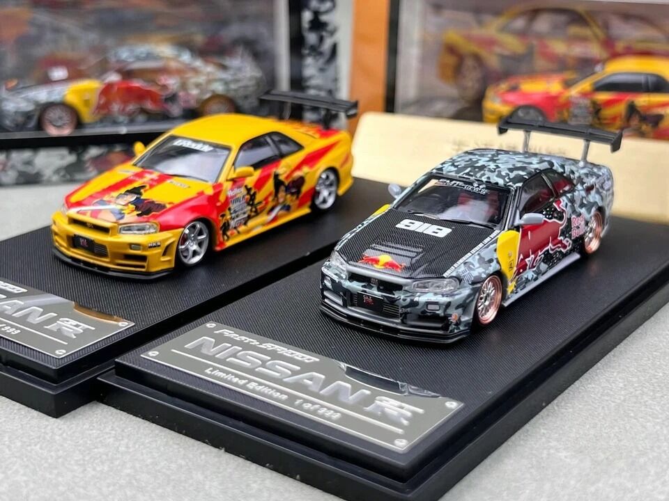 FS 1:64 Fast Speed GTR R34 Skyline Z-Tune Sport (999 LİMİTED)