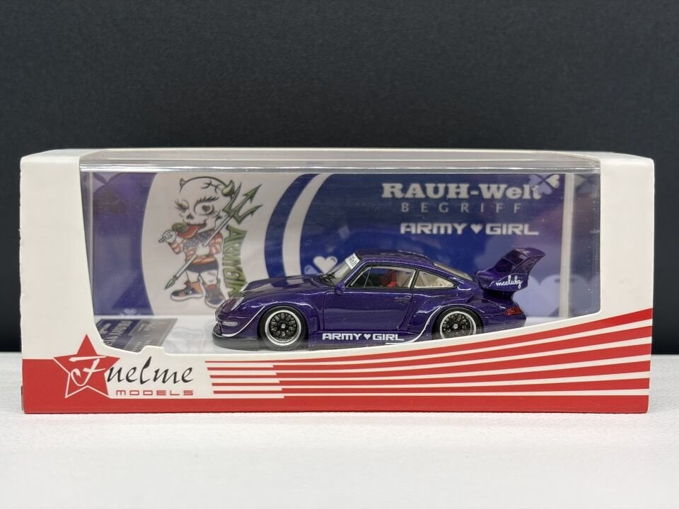 FUELME PORSCHE 911 (993) RWB ARMY GIRL V3 1:64
