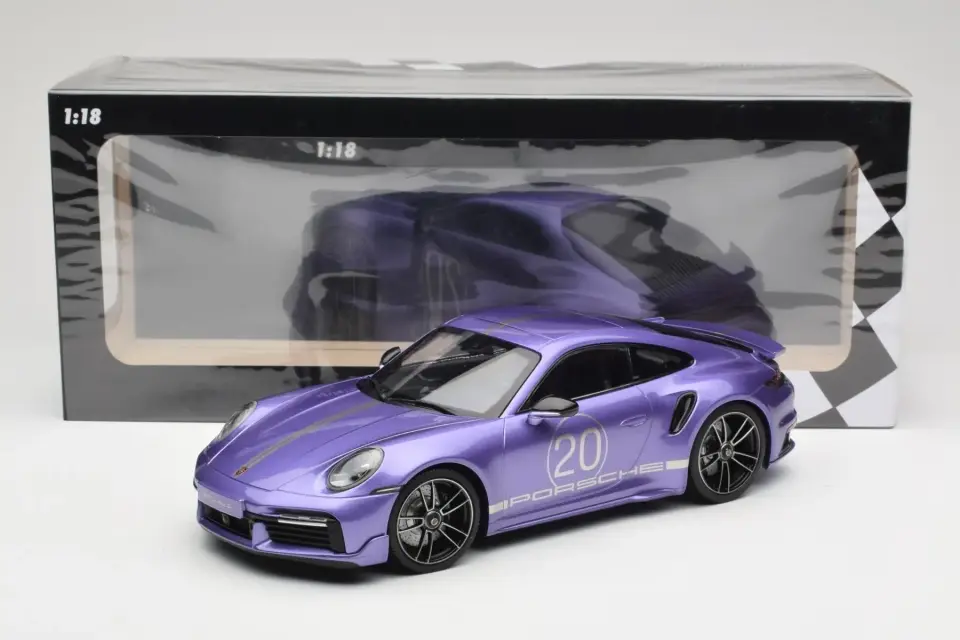 MINICHAMPS PORSCHE 911 TURBO S COUPLE SPORT DESİGN 2021 1:18