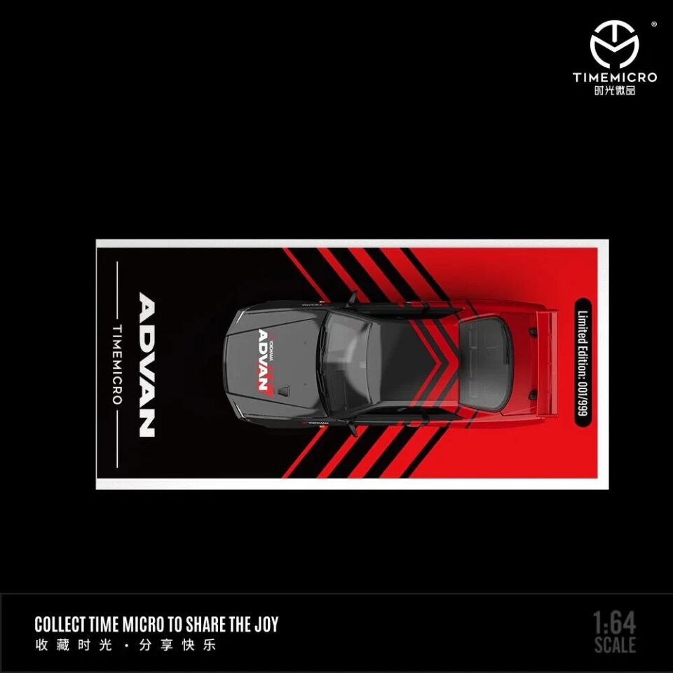 TimeMicro 1:64 Nissan GTR34 Advan Livery (1999 LİMİTED)