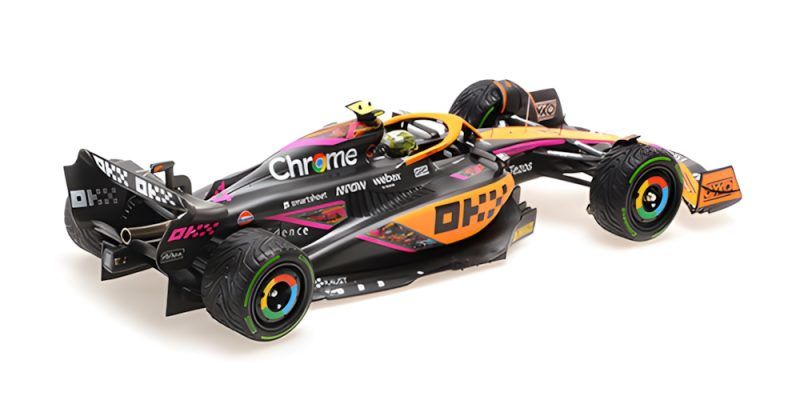 MINICHAMPS MCLAREN F1 MCL36 SINGAPORE GP 2022 1:18 (537223504)