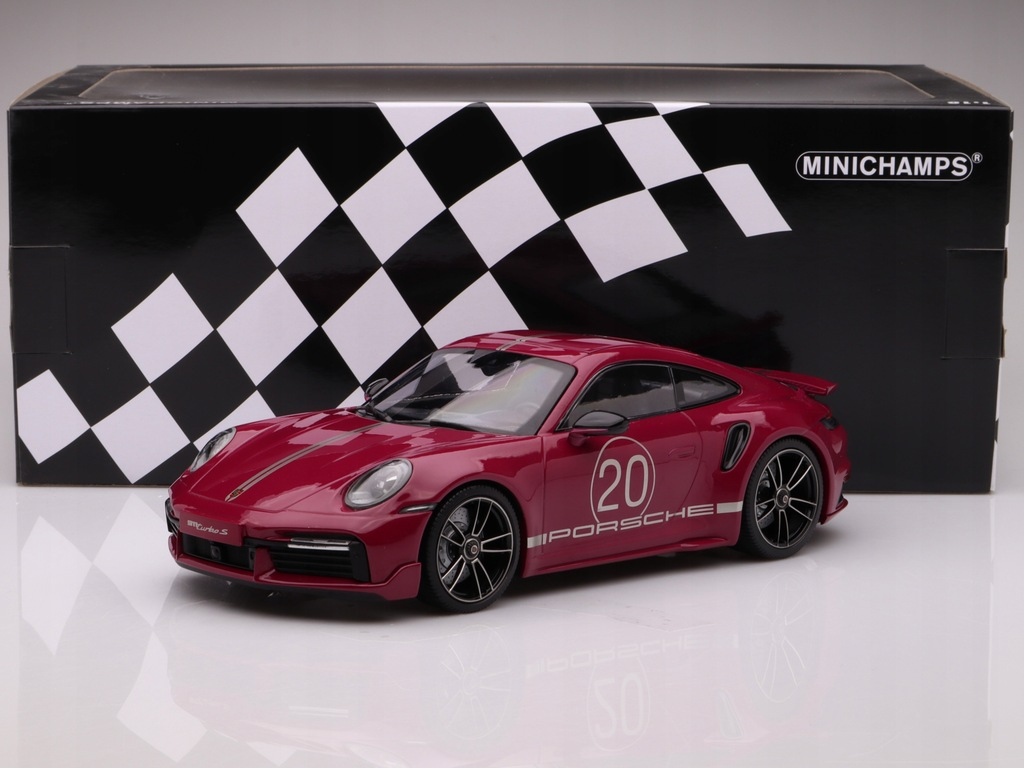 MINICHAMPS PORSCHE 911 TURBO S COUPLE SPORT DESİGN 2021 (155069172) 1:18