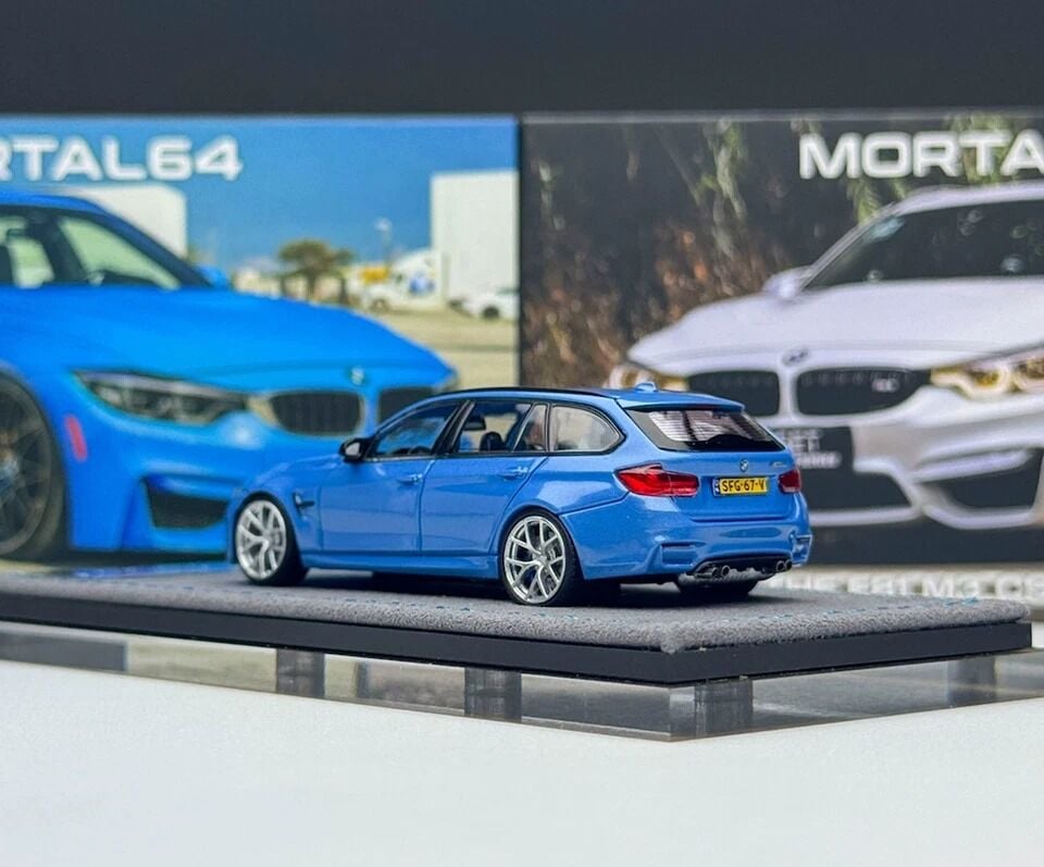 Mortal 1:64 White F81 M3 CS Touring Wagon