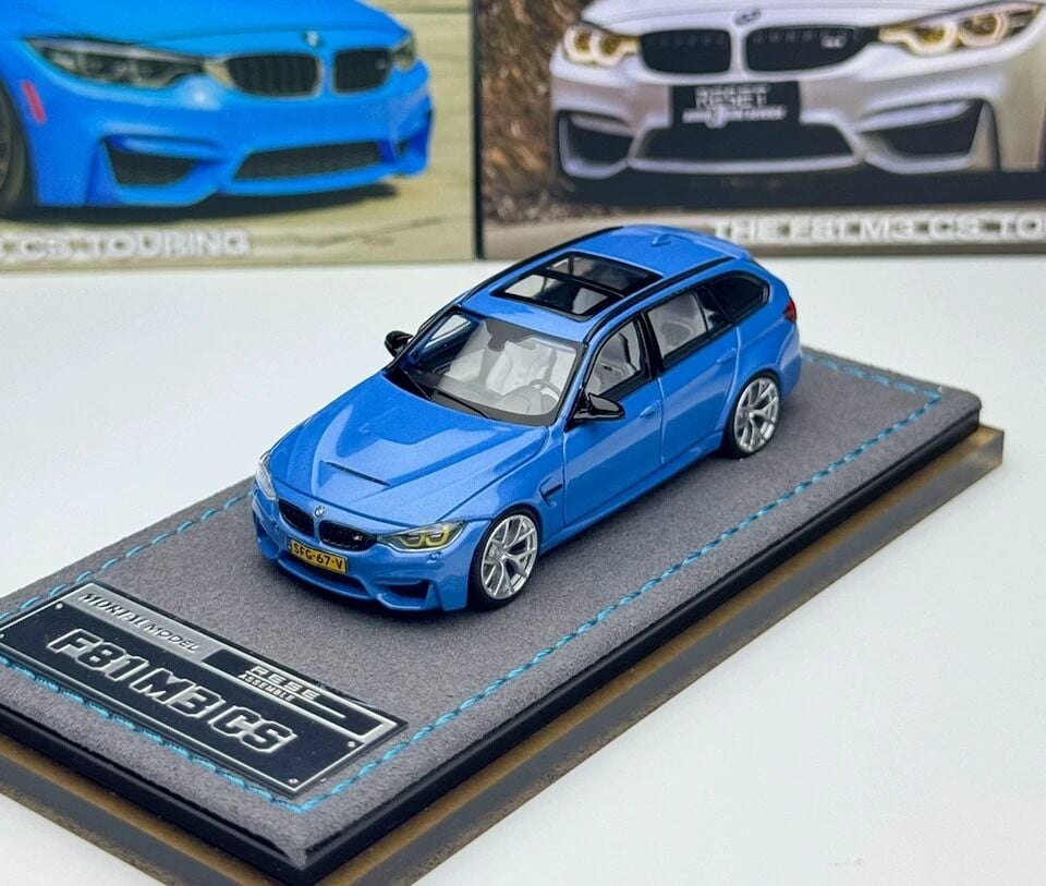 Mortal 1:64 White F81 M3 CS Touring Wagon